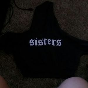 James charles croped hoodie